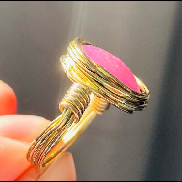 Handmade 18k gold Ruby ring - Picture 10 of 10